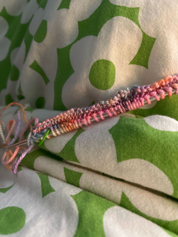 Turned several drawers upside down to find two stitch markers 🙄