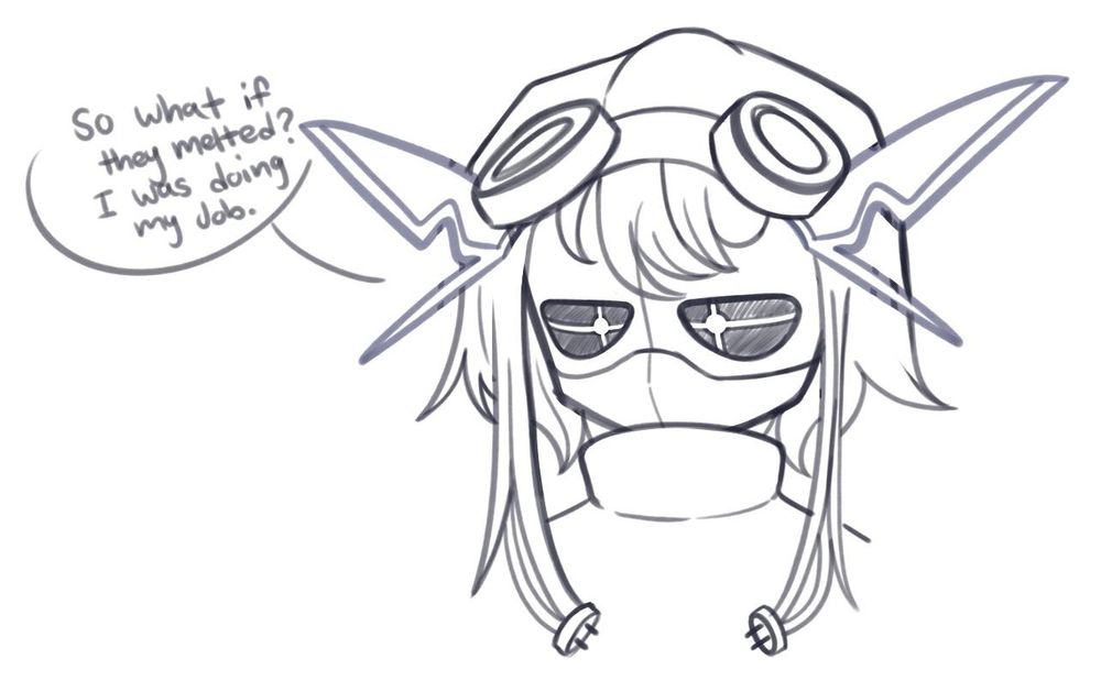 An out-of-context moment of my OC Didi!