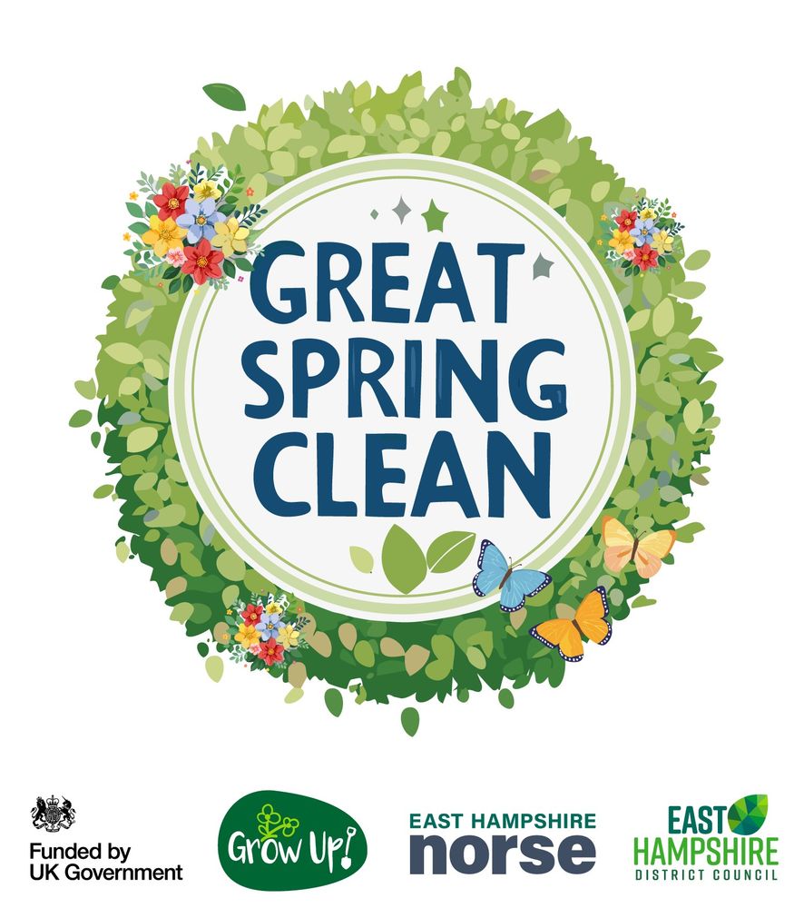 Great Spring Clean logo with supporting organisation logos