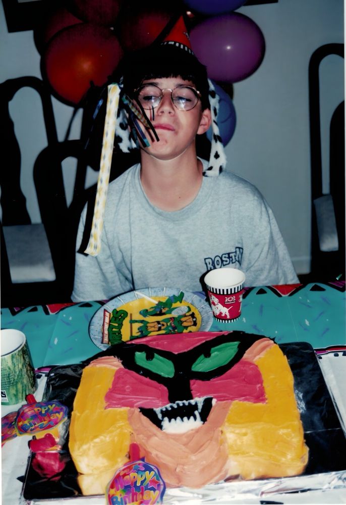 Me with a Brak cake.