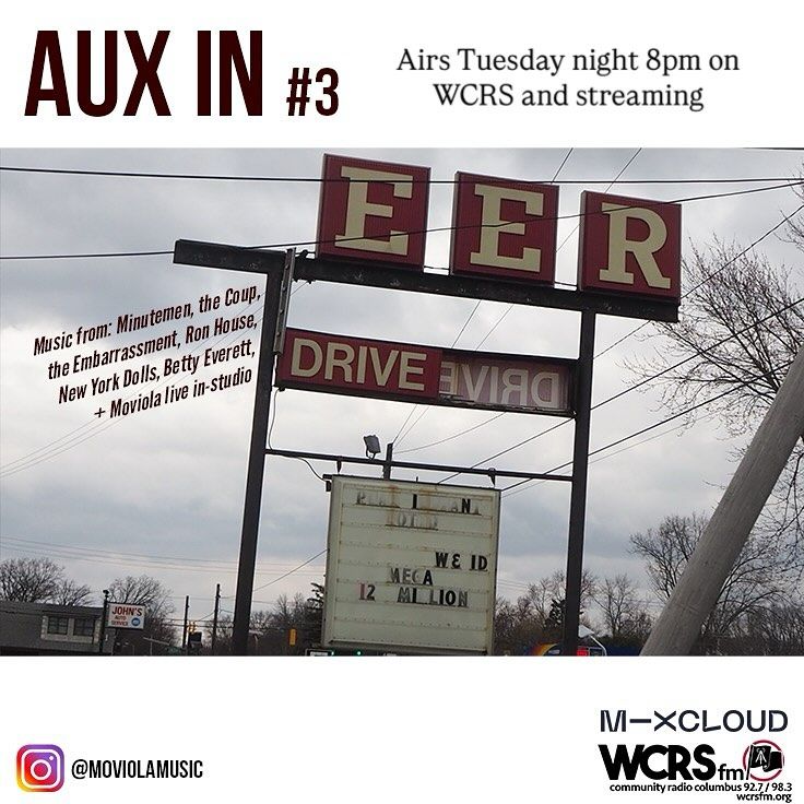 Aux In #3 radio show with Moviola