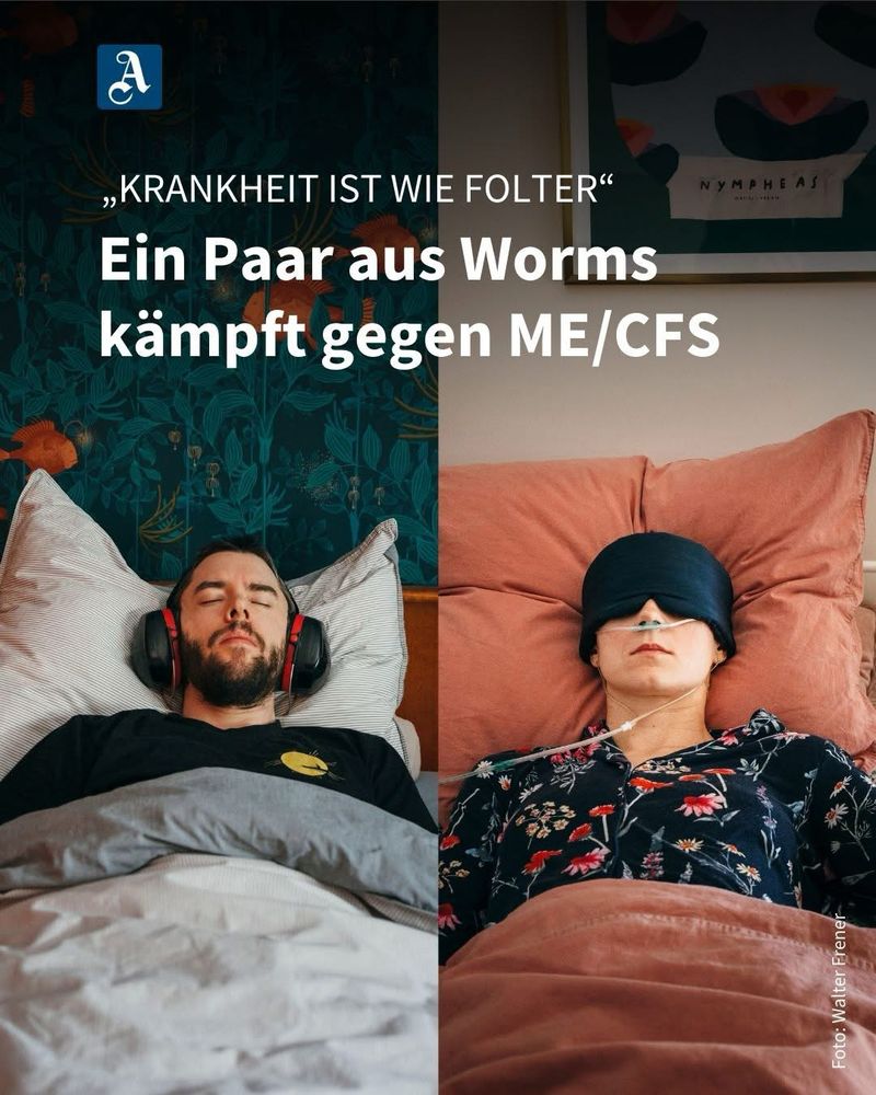 „KRANKHEIT IST WIE FOLTER"
Ein Paar aus Worms kämpft gegen ME/CFS