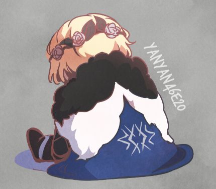 Dimitri with his back facing the viewer. His back looks lonely.