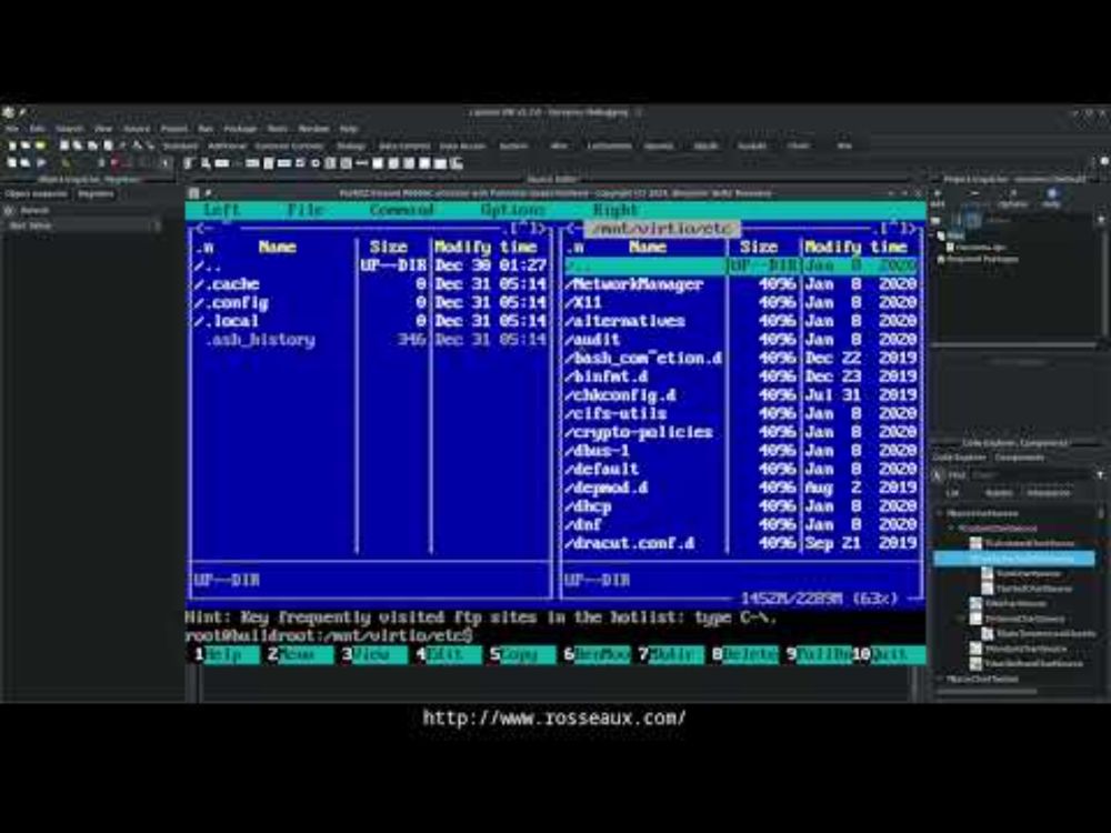 PasRISCV demonstration of the new state, an RV64GC RISC-V emulator implemented in Object Pascal