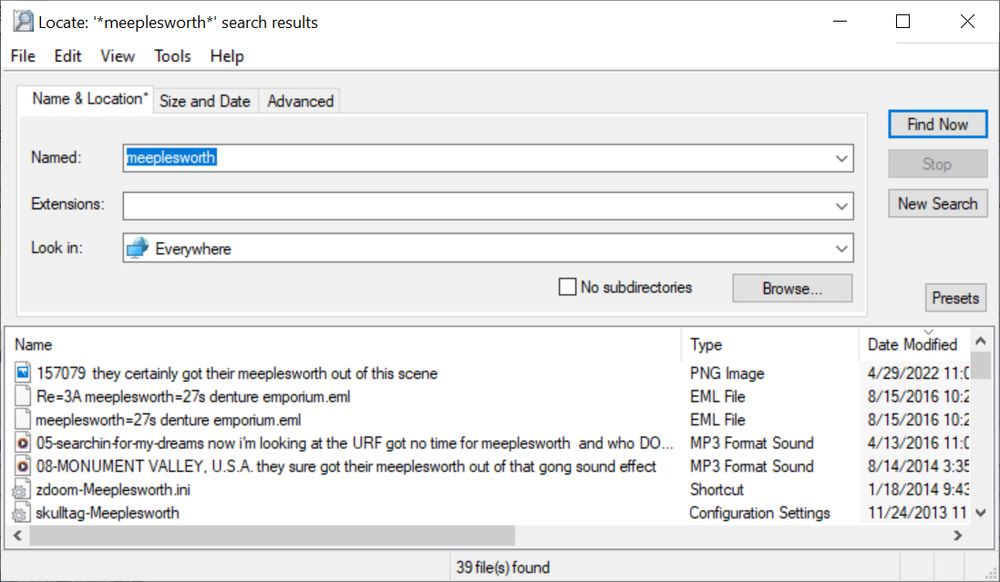 meeplesworth search results