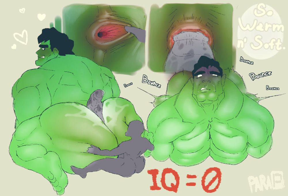 The hulk from MarvelRivals bottoming for anon