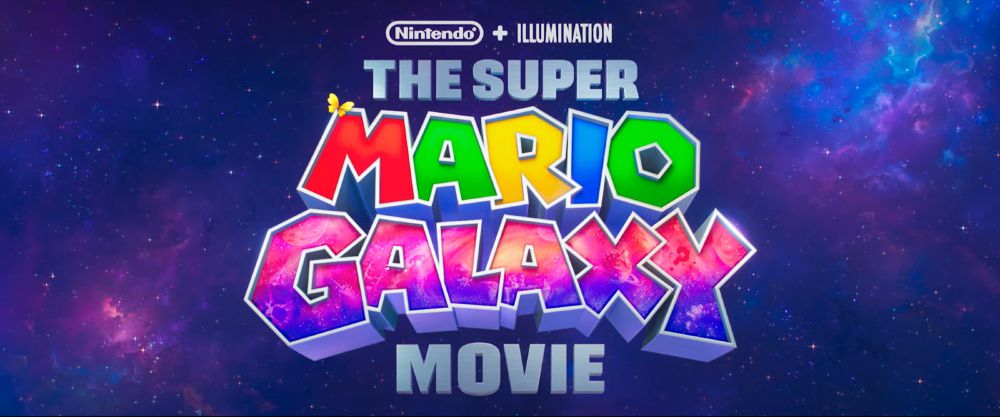 Logo of The Super Mario Galaxy Movie, newly revealed in today's Nintendo Direct.