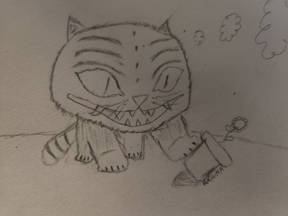 Derpy Tiger dreams of upright plant

A doodle of the tiger from Kpop demon hunters for Astreigha - closeup of tiger