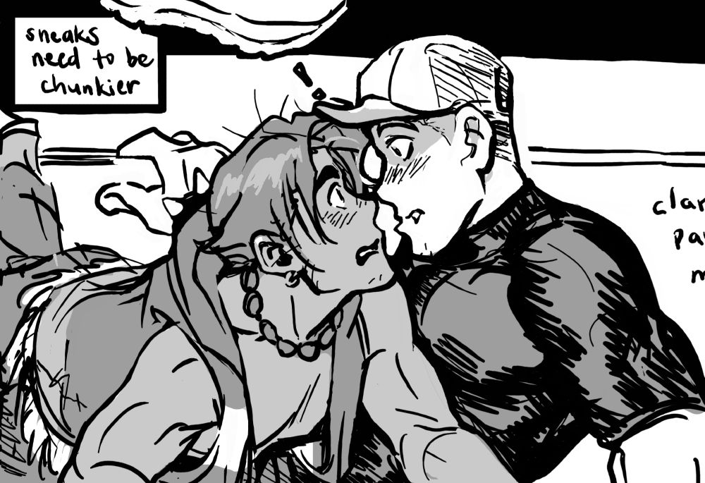 ocs having a meetcute