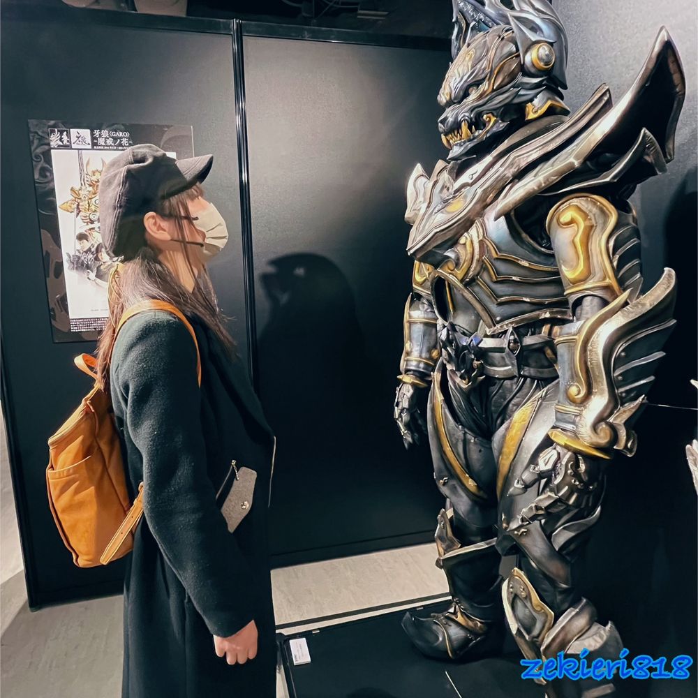 牙狼展で、クロウと再会しました。