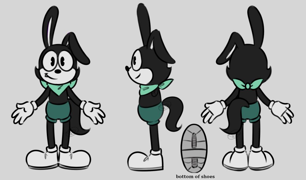 Fraser Fennicott, a fox/rabbit hybrid toon.