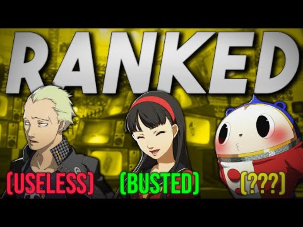 Who is THE BEST Party Member in Persona 4?