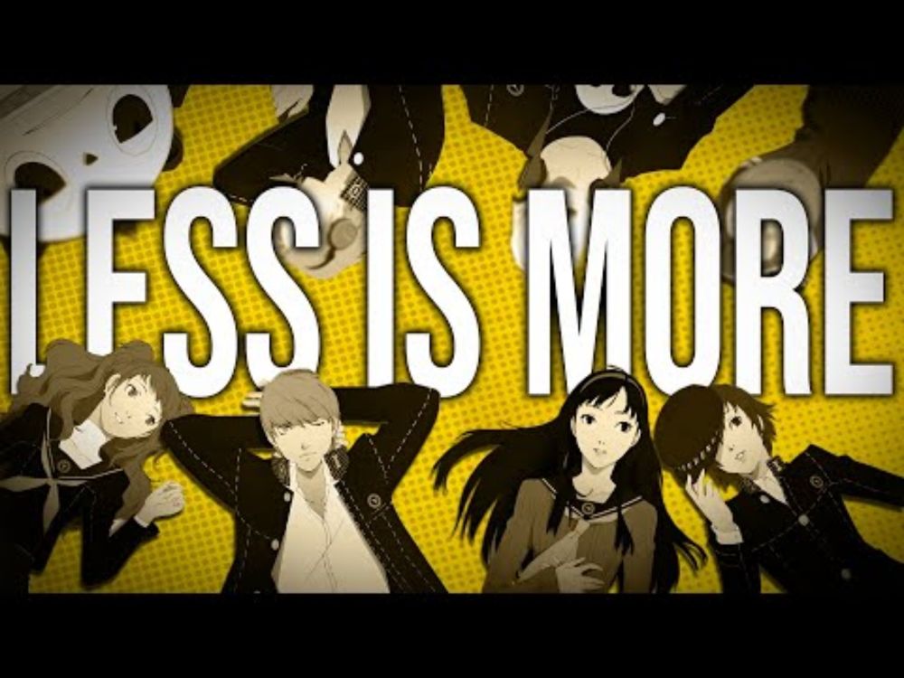 Persona 4 on PS2 was Better