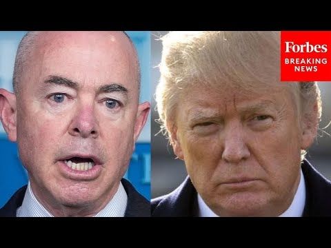 SHOCK MOMENT: Trump Says Mayorkas Might Be Arrested And Charged For Work During Biden Administration