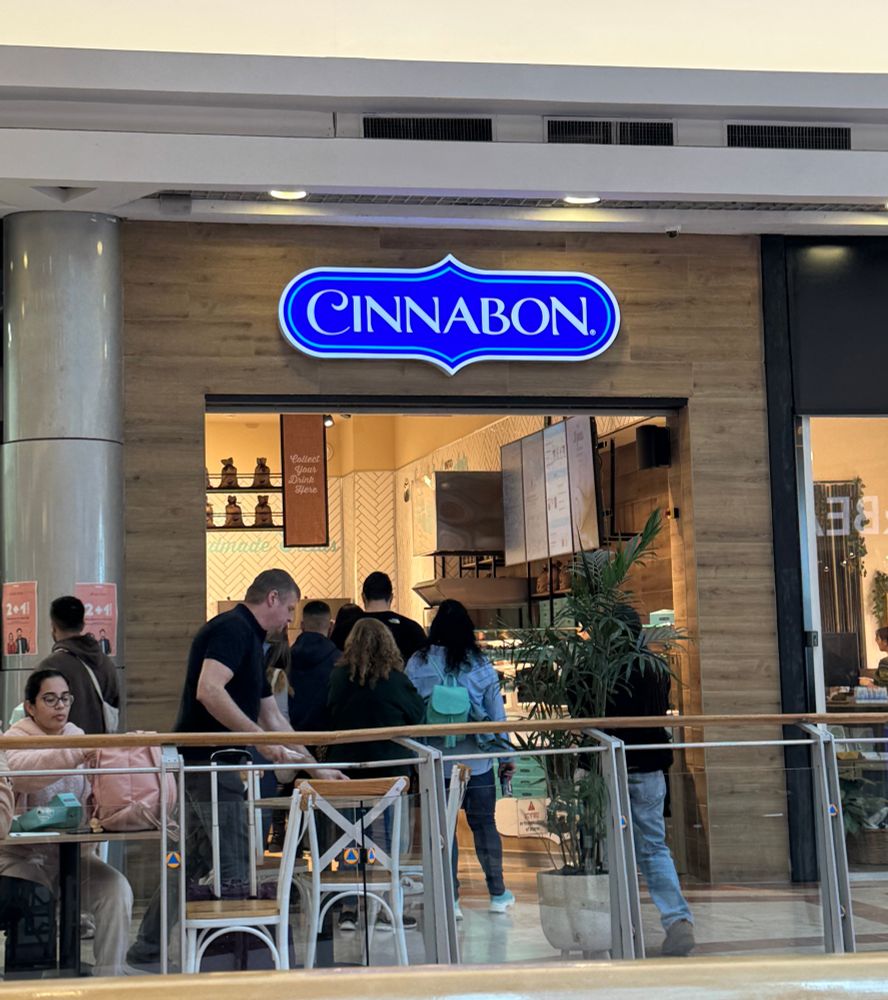First and maybe last Cinnabon in TLV