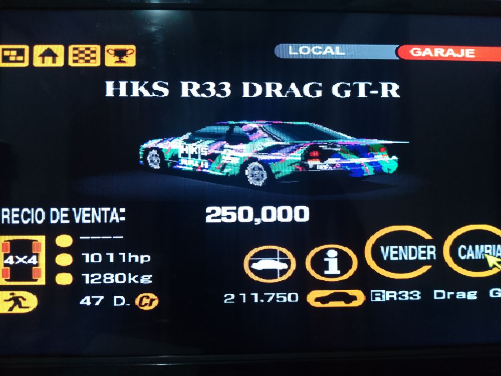 HKS R33 Drag GTR