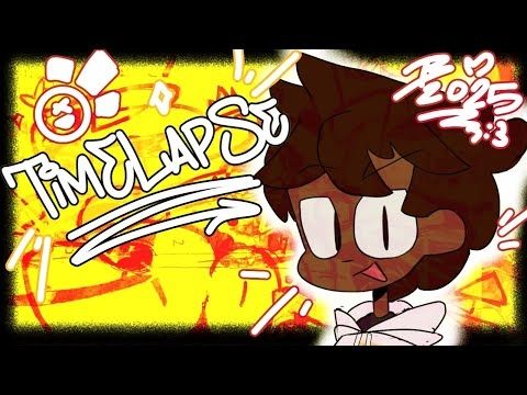my character reference sheet timelapse :DDDDD