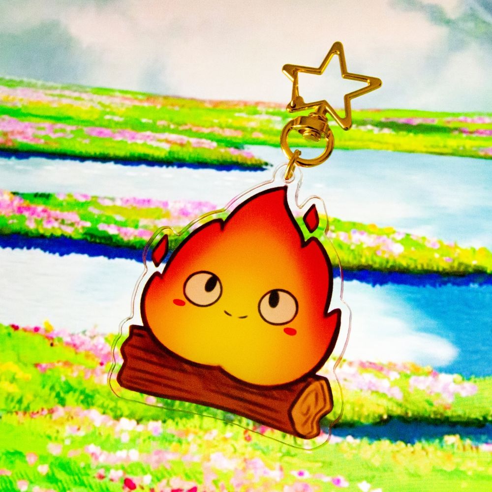 Llavero de Cancifer, de la pelicula El Castillo Ambulante