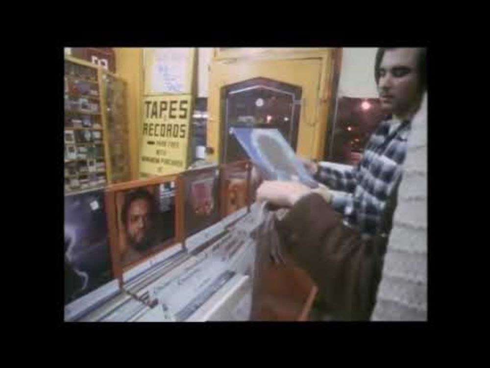 Neil Young goes record shopping, finds his own bootlegs (1972)