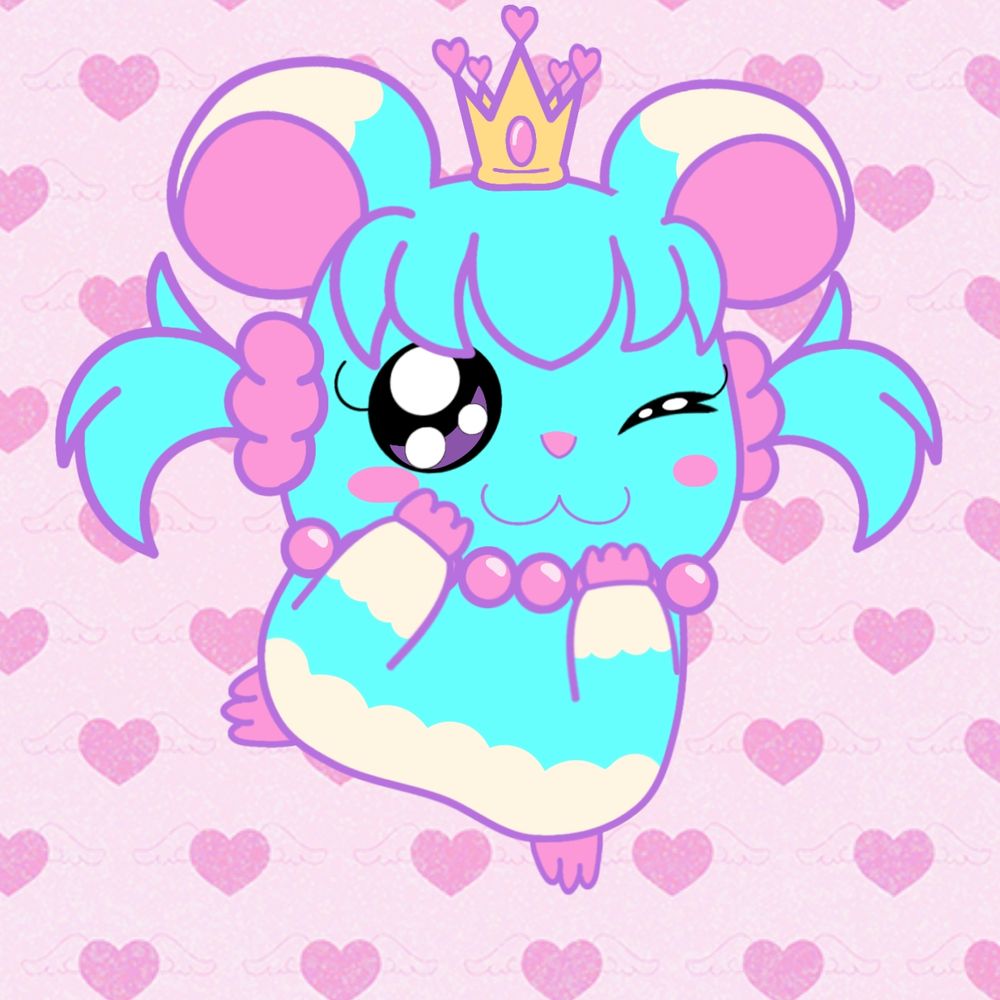 Projectsnt as a Hamtaro hamster 