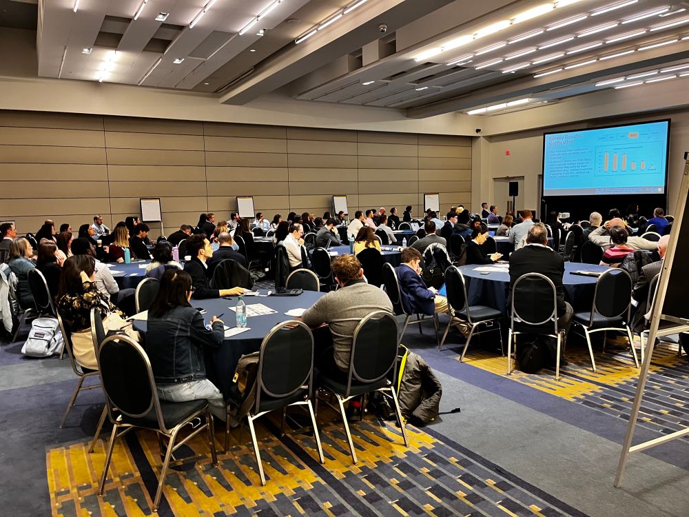 Attendees at a TRB workshop