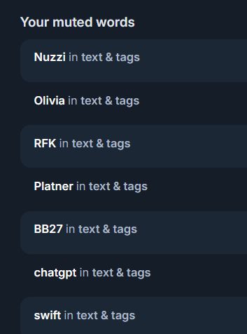 I have muted the Nazi bitch article mentions and the RFK garbage forever