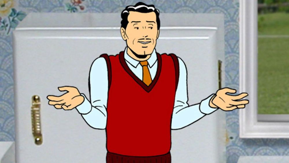 Brak's Dad from the Brak Show