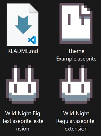 The aseprite files after the issue was solved