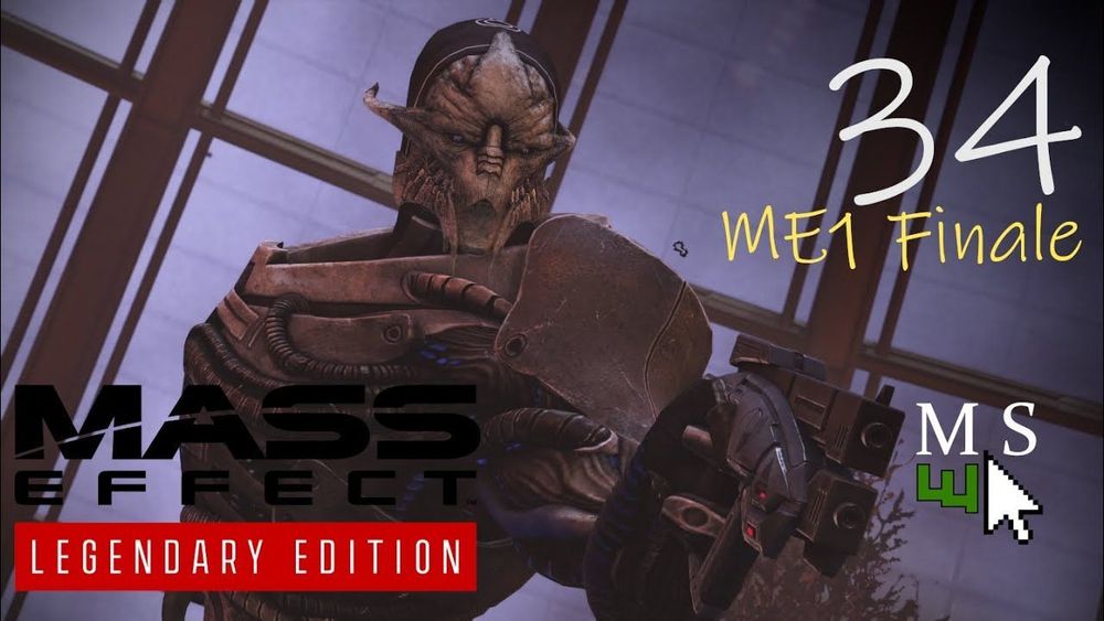 Mass Effect 1 - 34 - Vs Saren (ME1 Finale)
