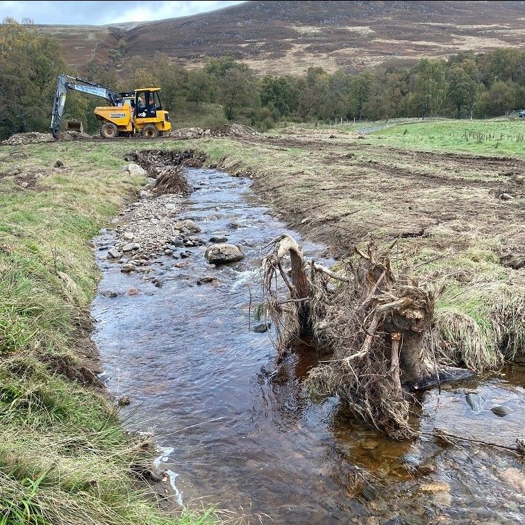 Images show the work after, during and before the project was undertaken.