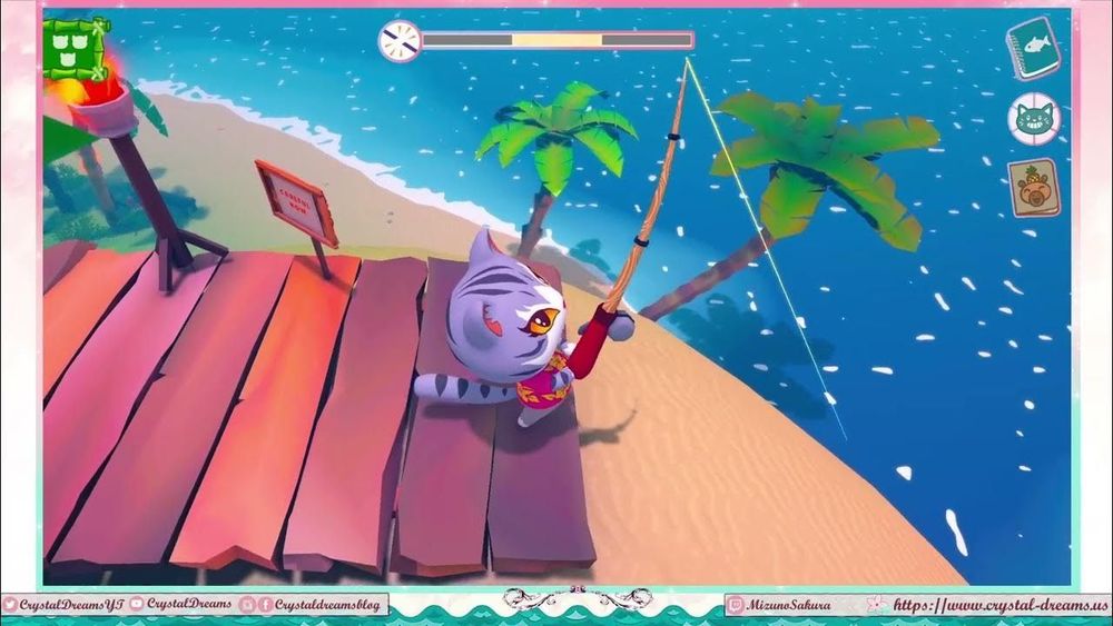 Checking out some of the Cozy Beach Demo