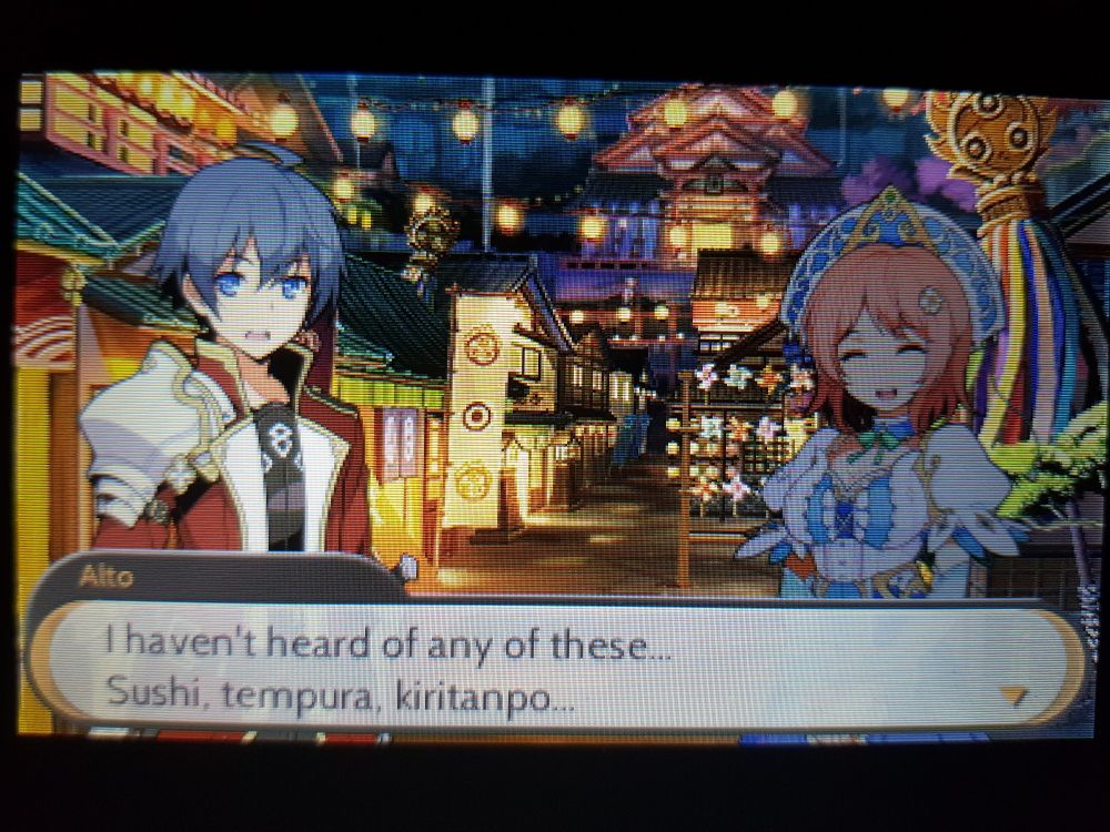 Alto saying he hasn't tried sushi, tempura, kiritanpo...