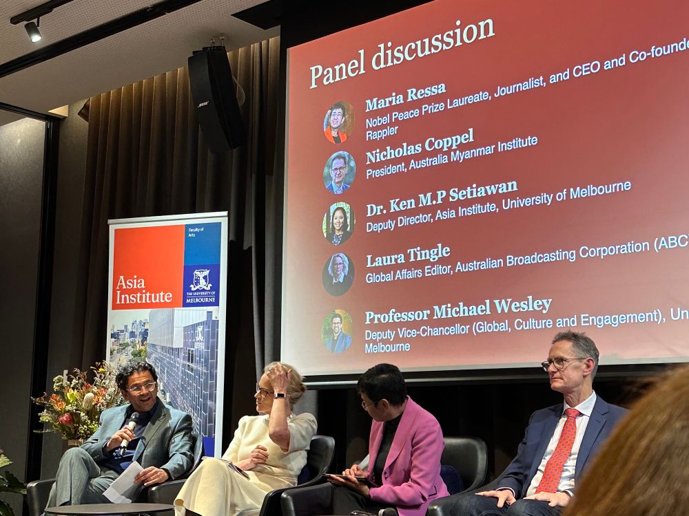 The panel for the South East Asian Oration 