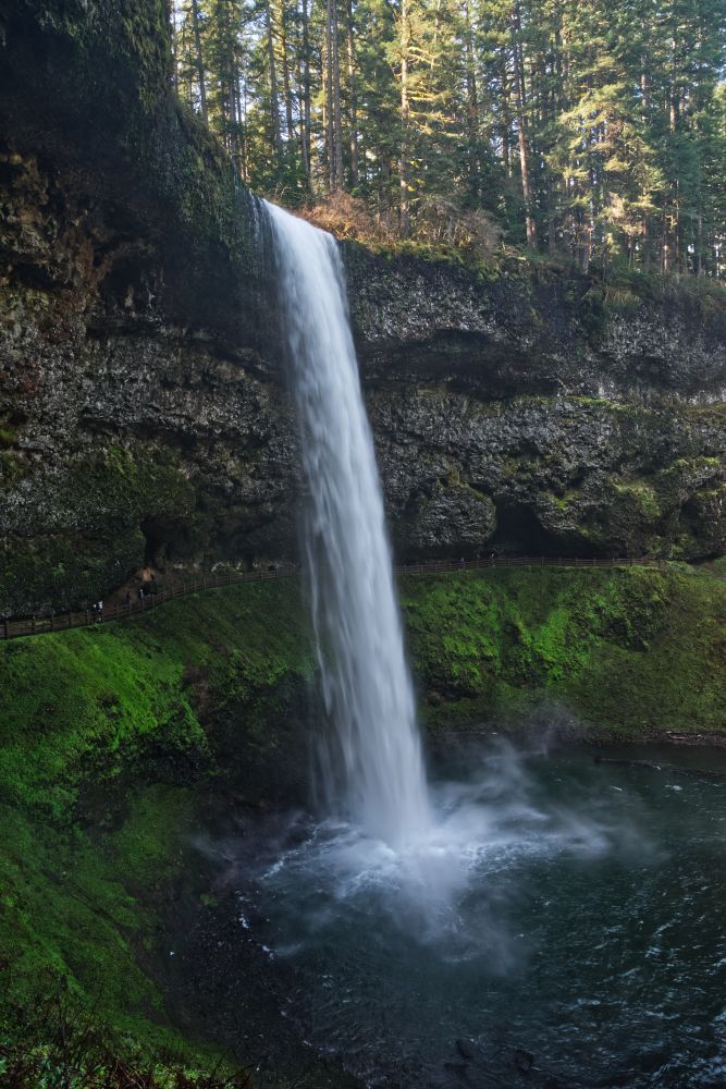 Silver falls, trail of ten falls, OR
