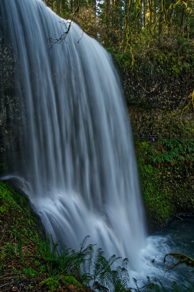 Lower south falls, trail of ten falls, OR