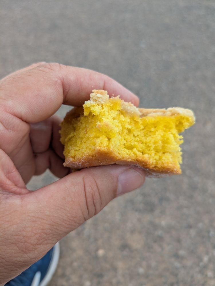 Polenta caek!