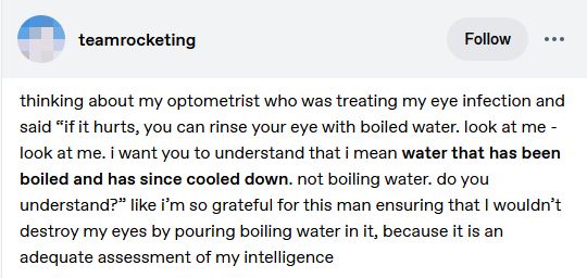 Text post from Tumblr.com:
https://www.tumblr.com/madgirlwithbook/631995526381027328/teamrocketing-thinking-about-my-optometrist-who