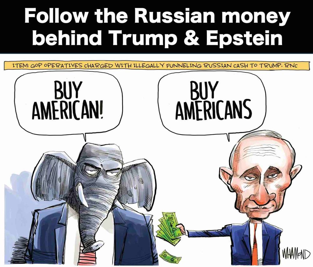 Follow the Russian money behind Trump and Epstein