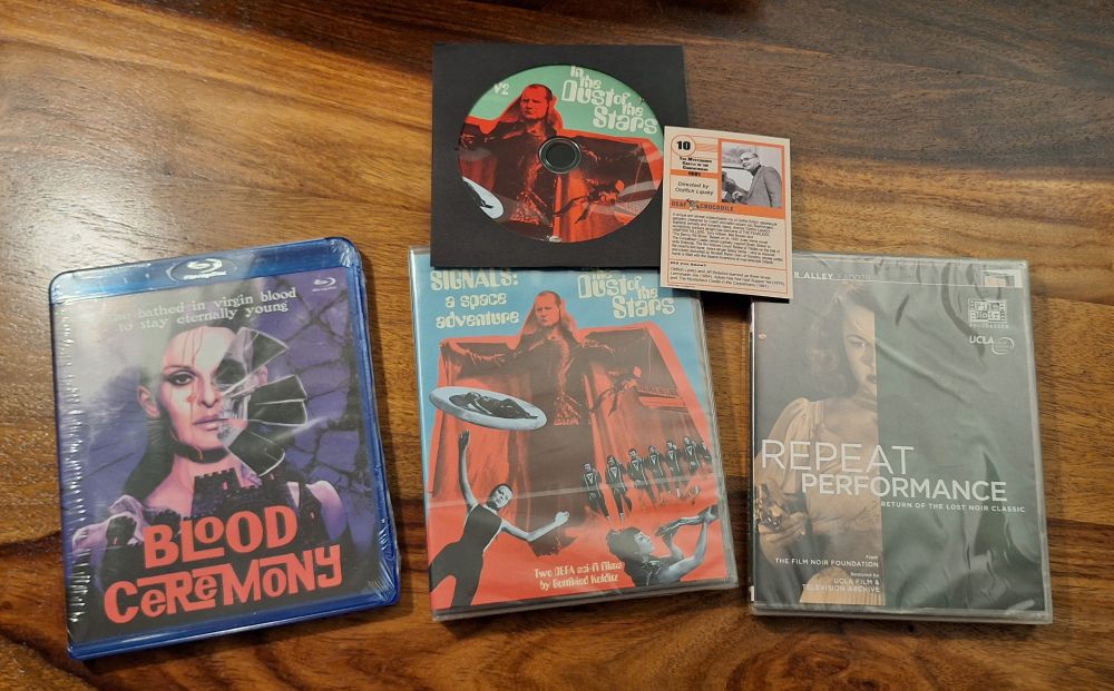 Blood Ceremony, Gottfried-Kolditz-SciFi und Repeat Performance Discs