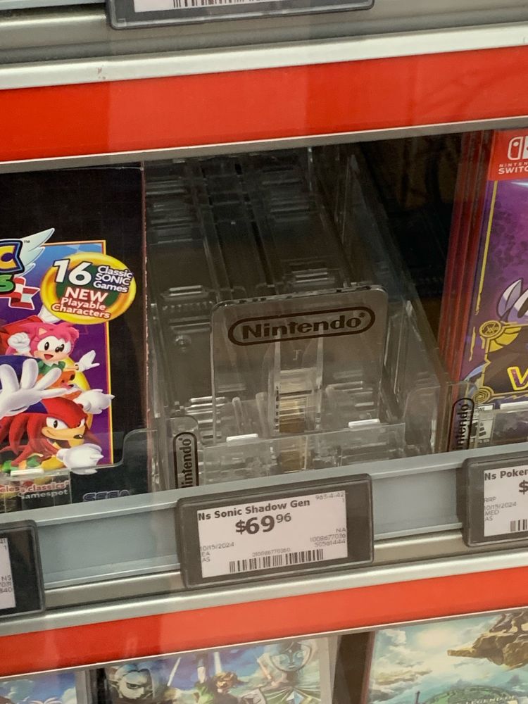 Image shows Sonic x Shadow Generations sold out