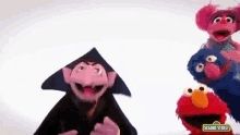 The Sesame Street Count presenting the number 3