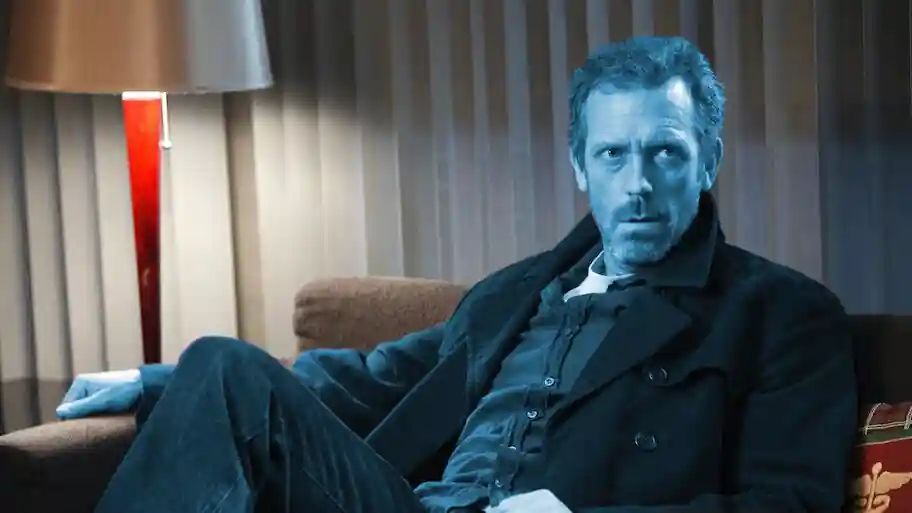 house md but huge lorry is blue