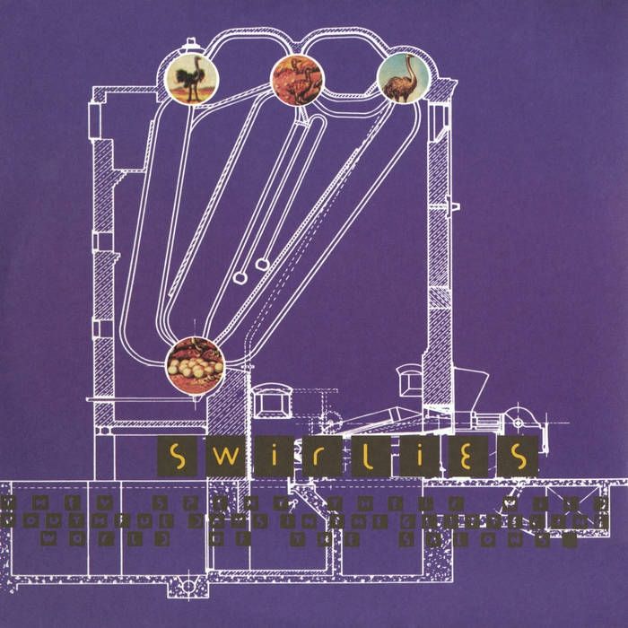 album cover of Swirlies' "They Spent Their Wild Youthful Days In The Glittering World Of The Salons"